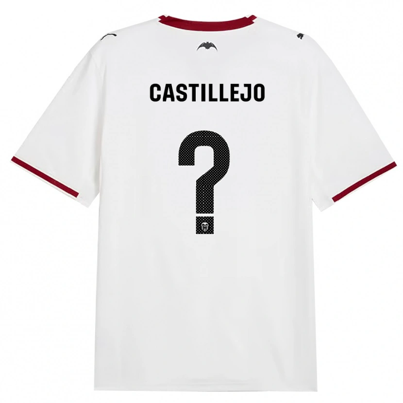 Danxen Kvinnor Samu Castillejo #0 Svart Vit Röd Gul Hemmatröja Matchtröjor 2026/27 Tröjor T-Tröja