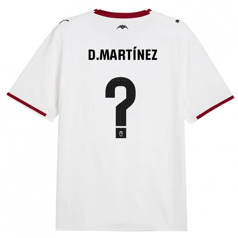 Danxen Kvinnor David Martínez #0 Svart Vit Röd Gul Hemmatröja Matchtröjor 2026/27 Tröjor T-Tröja