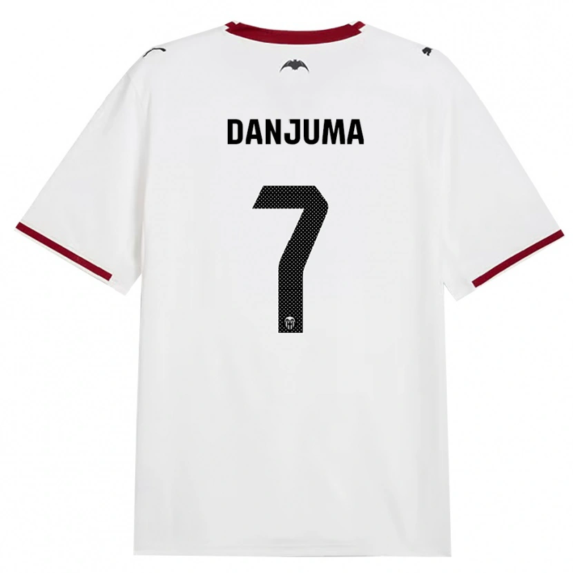 Danxen Kvinnor Arnaut Danjuma #7 Svart Vit Röd Gul Hemmatröja Matchtröjor 2026/27 Tröjor T-Tröja