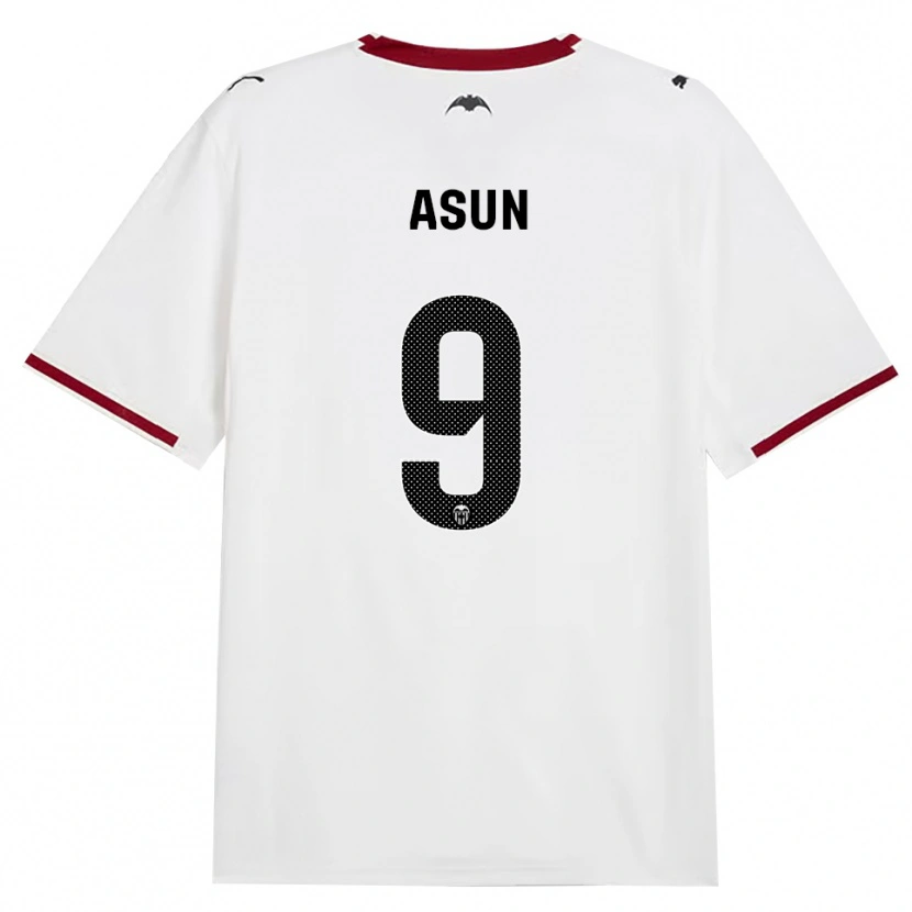 Danxen Kvinnor Asun #9 Svart Vit Röd Gul Hemmatröja Matchtröjor 2026/27 Tröjor T-Tröja