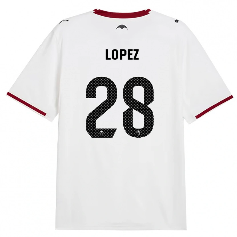 Danxen Kvinnor Saray Lopez #28 Svart Vit Röd Gul Hemmatröja Matchtröjor 2026/27 Tröjor T-Tröja