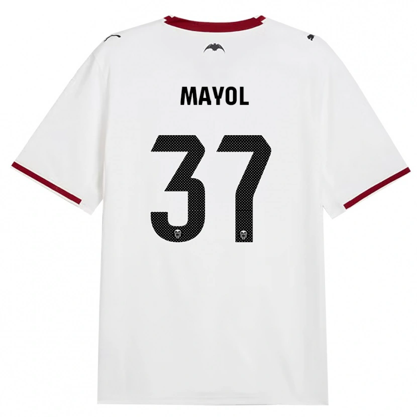 Danxen Kvinnor Aaron Mayol #37 Svart Vit Röd Gul Hemmatröja Matchtröjor 2026/27 Tröjor T-Tröja