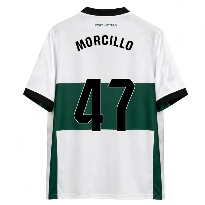 Danxen Kvinnor Javi Morcillo #47 Grön Vit Röd Hemmatröja Matchtröjor 2026/27 Tröjor T-Tröja