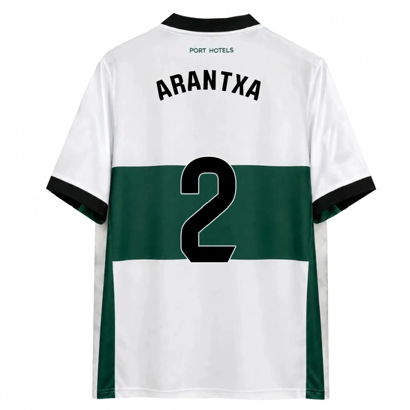 Danxen Kvinnor Arantxa Perez Ochando #2 Grön Vit Röd Hemmatröja Matchtröjor 2026/27 Tröjor T-Tröja