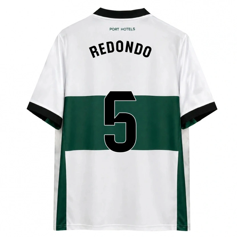 Danxen Kvinnor Federico Redondo #5 Grön Vit Röd Hemmatröja Matchtröjor 2026/27 Tröjor T-Tröja