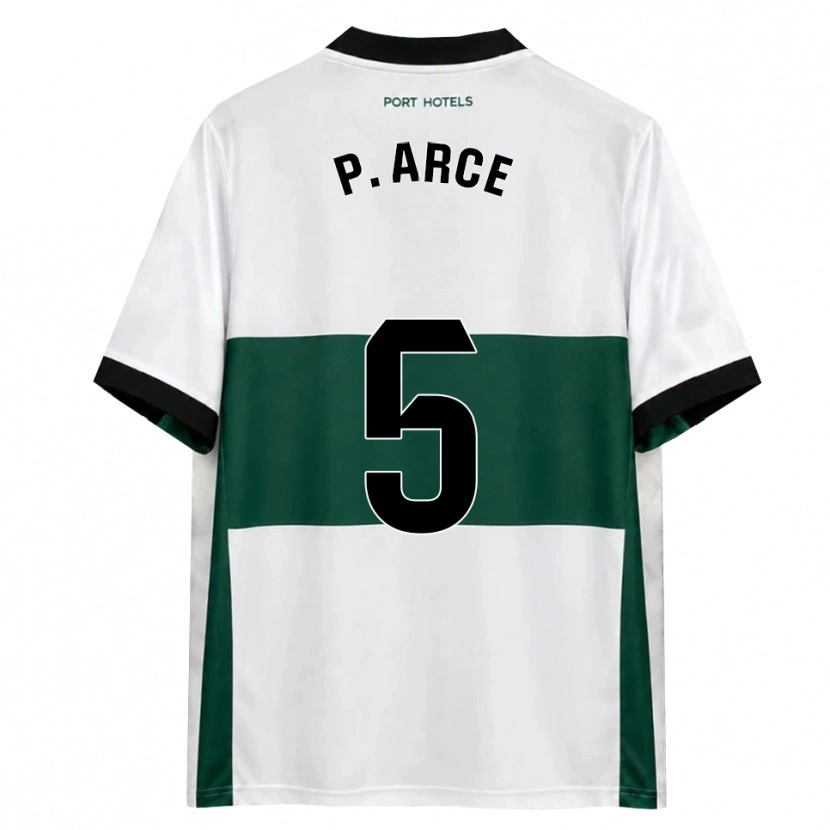 Danxen Kvinnor Paula Arce Moreno #5 Grön Vit Röd Hemmatröja Matchtröjor 2026/27 Tröjor T-Tröja