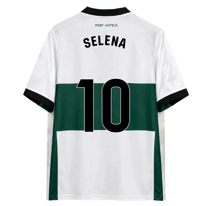 Danxen Kvinnor Selena Del Carmen Salas Alonso #10 Grön Vit Röd Hemmatröja Matchtröjor 2026/27 Tröjor T-Tröja
