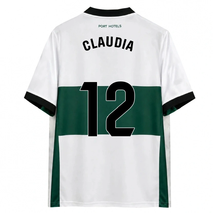 Danxen Kvinnor Claudia Rabasco Campello #12 Grön Vit Röd Hemmatröja Matchtröjor 2026/27 Tröjor T-Tröja