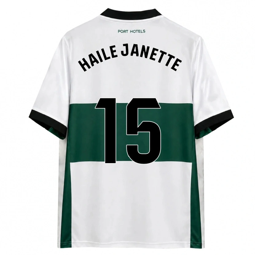 Danxen Kvinnor Haile Janette Pereira Richards #15 Grön Vit Röd Hemmatröja Matchtröjor 2026/27 Tröjor T-Tröja