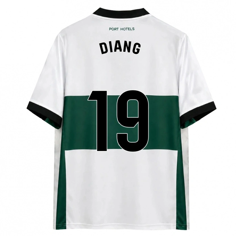 Danxen Kvinnor Grady Diangana #19 Grön Vit Röd Hemmatröja Matchtröjor 2026/27 Tröjor T-Tröja