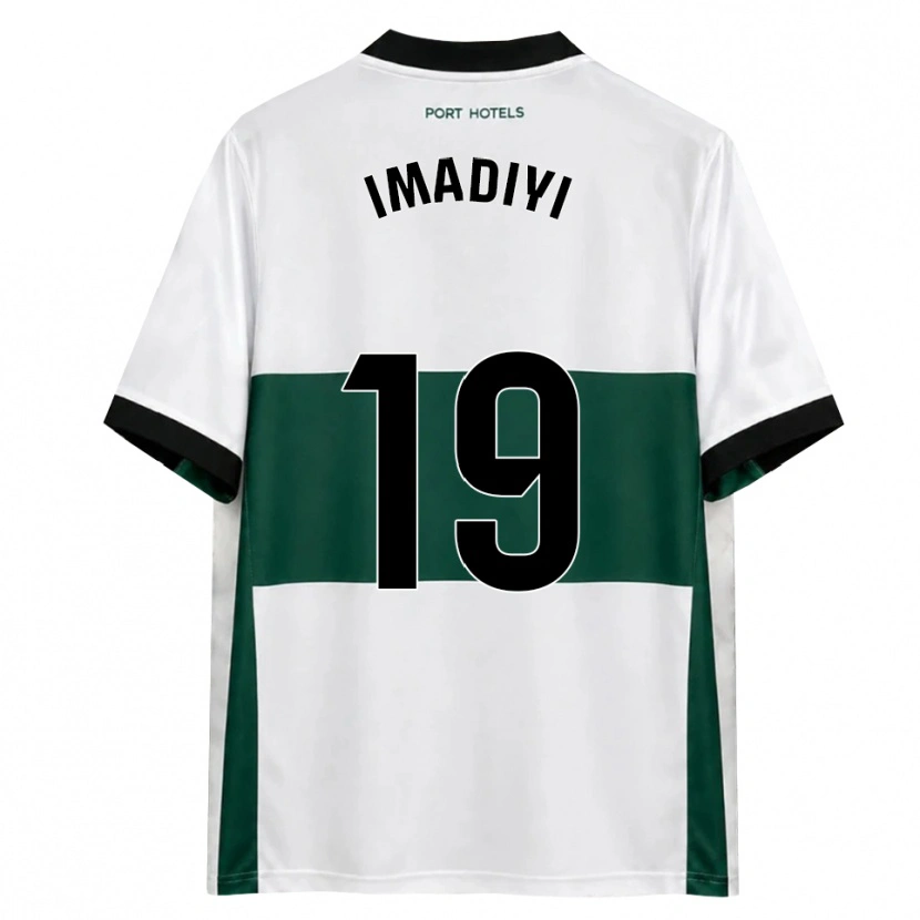 Danxen Kvinnor Ceri Imadiyi #19 Grön Vit Röd Hemmatröja Matchtröjor 2026/27 Tröjor T-Tröja
