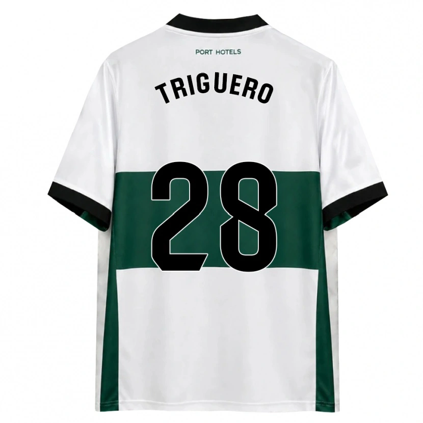 Danxen Kvinnor Dani Triguero #28 Grön Vit Röd Hemmatröja Matchtröjor 2026/27 Tröjor T-Tröja