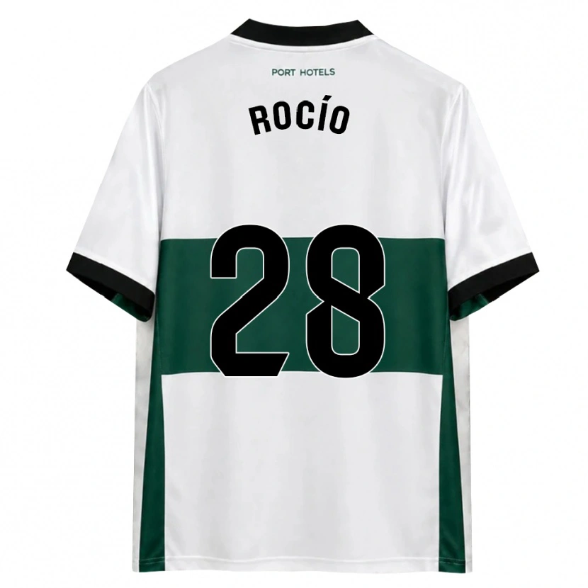 Danxen Kvinnor Rocío Rodríguez Jiménez #28 Grön Vit Röd Hemmatröja Matchtröjor 2026/27 Tröjor T-Tröja