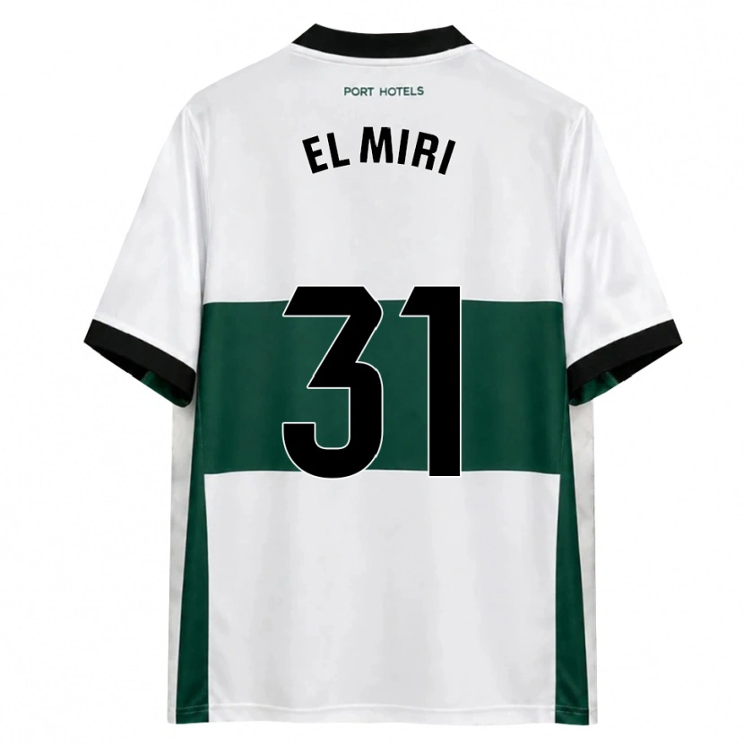 Danxen Kvinnor Walid El Miri #31 Grön Vit Röd Hemmatröja Matchtröjor 2026/27 Tröjor T-Tröja