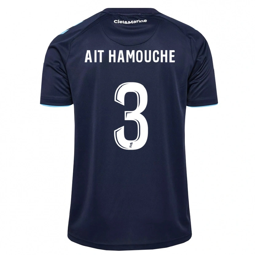 Danxen Kvinnor Massyl Ait Hamouche #3 Kornblå Midnattsblå Hemmatröja Matchtröjor 2026/27 Tröjor T-Tröja