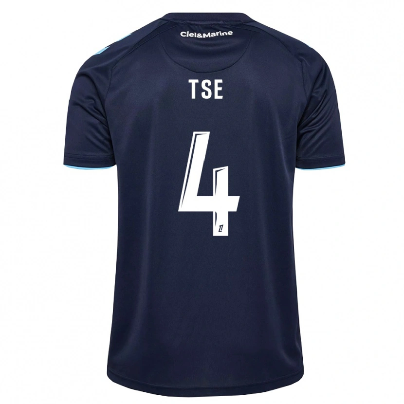 Danxen Kvinnor Élisabeth Tsé #4 Kornblå Midnattsblå Hemmatröja Matchtröjor 2026/27 Tröjor T-Tröja