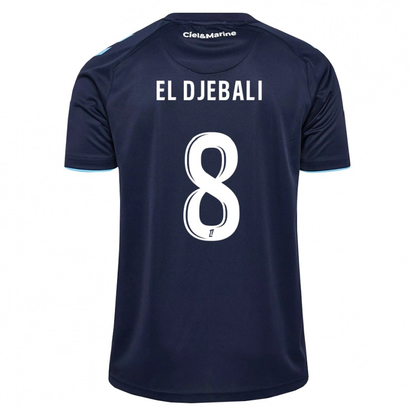 Danxen Kvinnor Rayan El Djebali #8 Kornblå Midnattsblå Hemmatröja Matchtröjor 2026/27 Tröjor T-Tröja