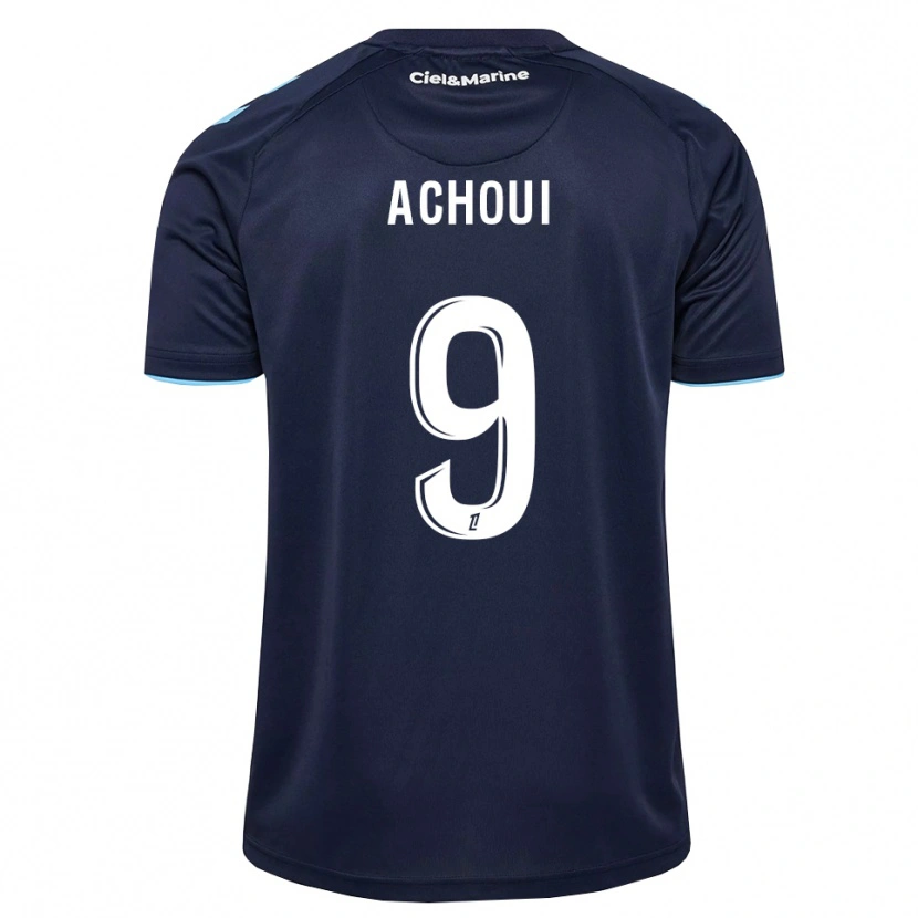 Danxen Kvinnor Djibril Achoui #9 Kornblå Midnattsblå Hemmatröja Matchtröjor 2026/27 Tröjor T-Tröja