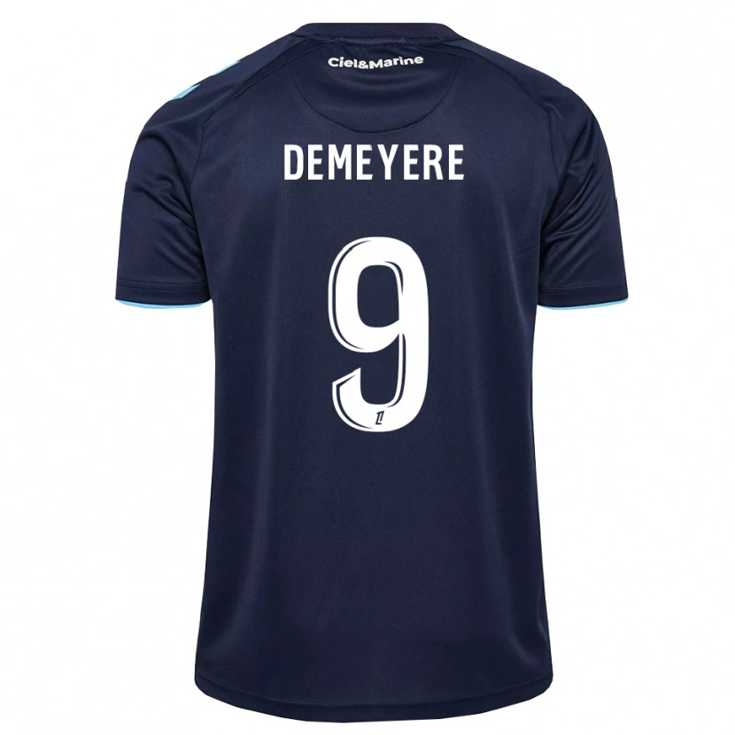 Danxen Kvinnor Silke Demeyere #9 Kornblå Midnattsblå Hemmatröja Matchtröjor 2026/27 Tröjor T-Tröja