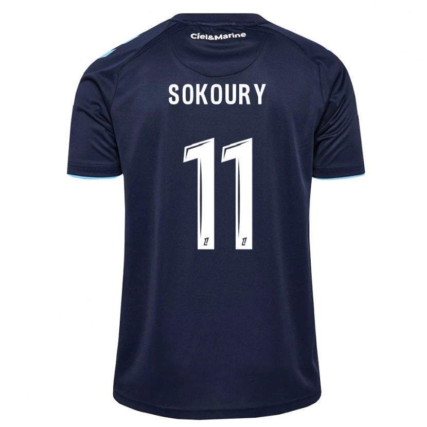 Danxen Kvinnor Junior Sokoury #11 Kornblå Midnattsblå Hemmatröja Matchtröjor 2026/27 Tröjor T-Tröja