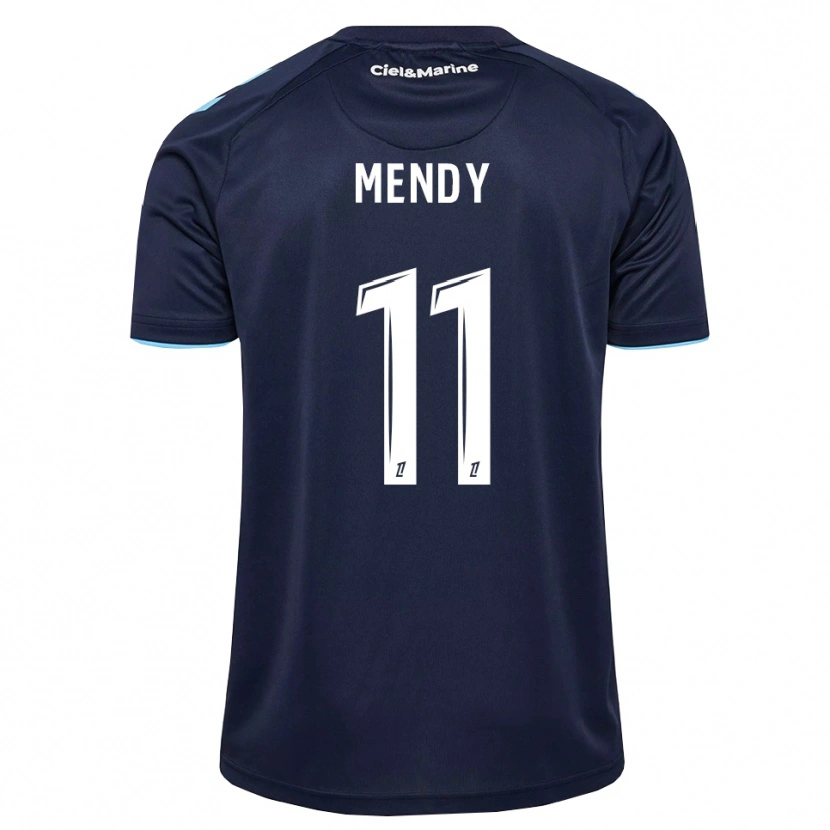 Danxen Kvinnor Mélinda Mendy #11 Kornblå Midnattsblå Hemmatröja Matchtröjor 2026/27 Tröjor T-Tröja
