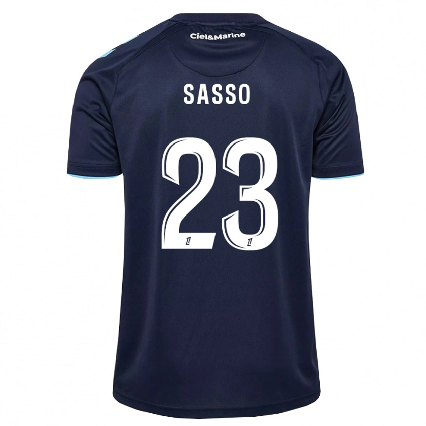 Danxen Kvinnor Vincent Sasso #23 Kornblå Midnattsblå Hemmatröja Matchtröjor 2026/27 Tröjor T-Tröja
