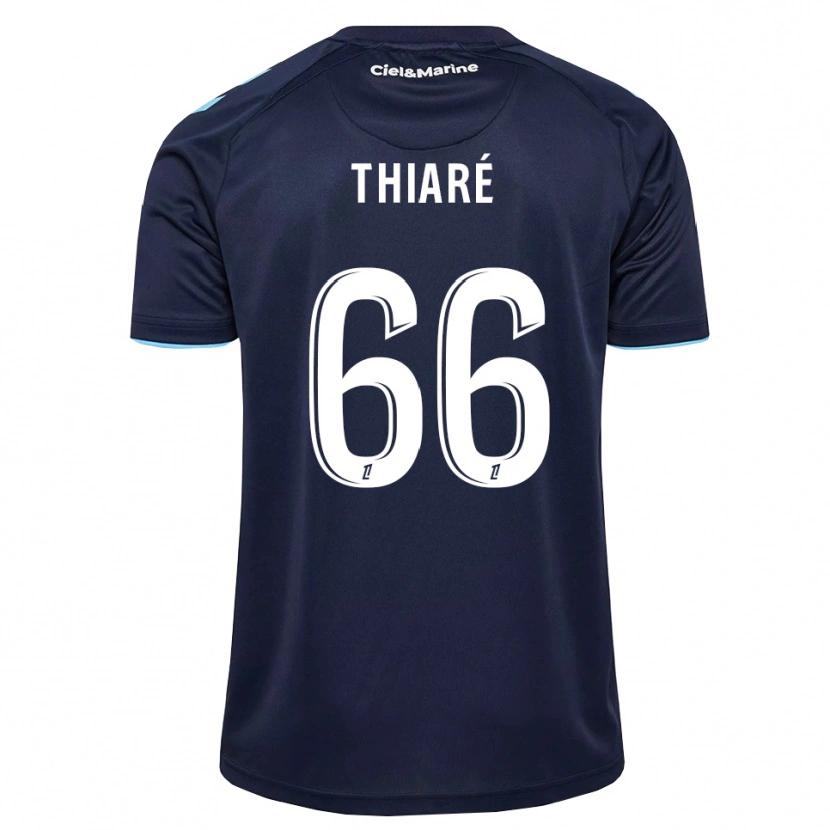 Danxen Kvinnor Aliou Thiaré #66 Kornblå Midnattsblå Hemmatröja Matchtröjor 2026/27 Tröjor T-Tröja