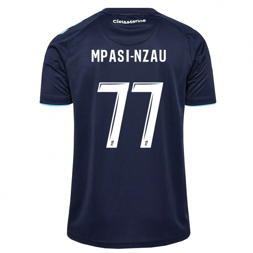 Danxen Kvinnor Lionel Mpasi-Nzau #77 Kornblå Midnattsblå Hemmatröja Matchtröjor 2026/27 Tröjor T-Tröja