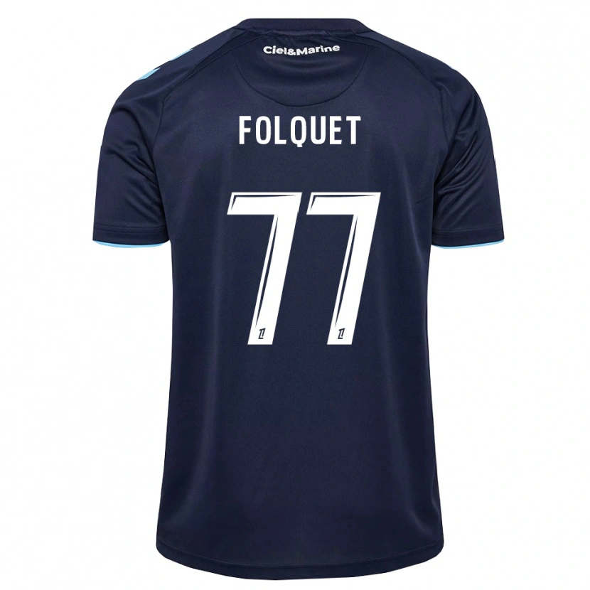 Danxen Kvinnor Magnaba Folquet #77 Kornblå Midnattsblå Hemmatröja Matchtröjor 2026/27 Tröjor T-Tröja