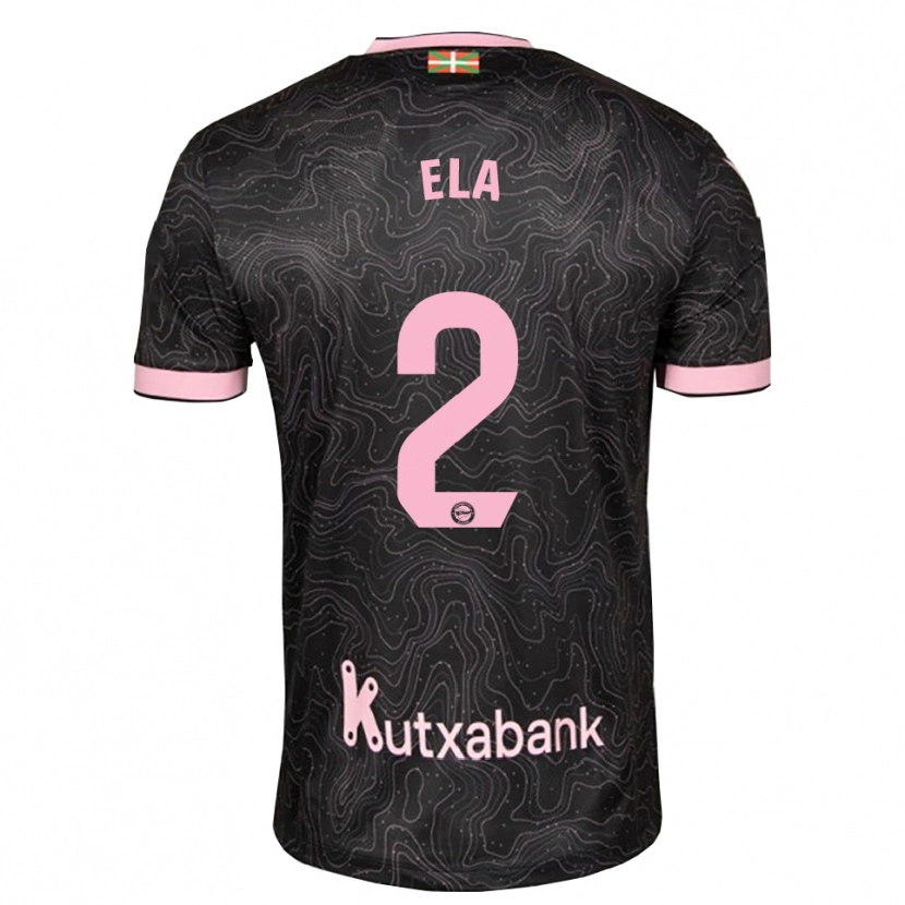 Danxen Kvinnor Noé Ela #2 Svart Rosa Bortatröja Matchtröjor 2026/27 Tröjor T-Tröja