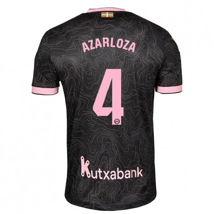 Danxen Kvinnor Eneko Azarloza #4 Svart Rosa Bortatröja Matchtröjor 2026/27 Tröjor T-Tröja