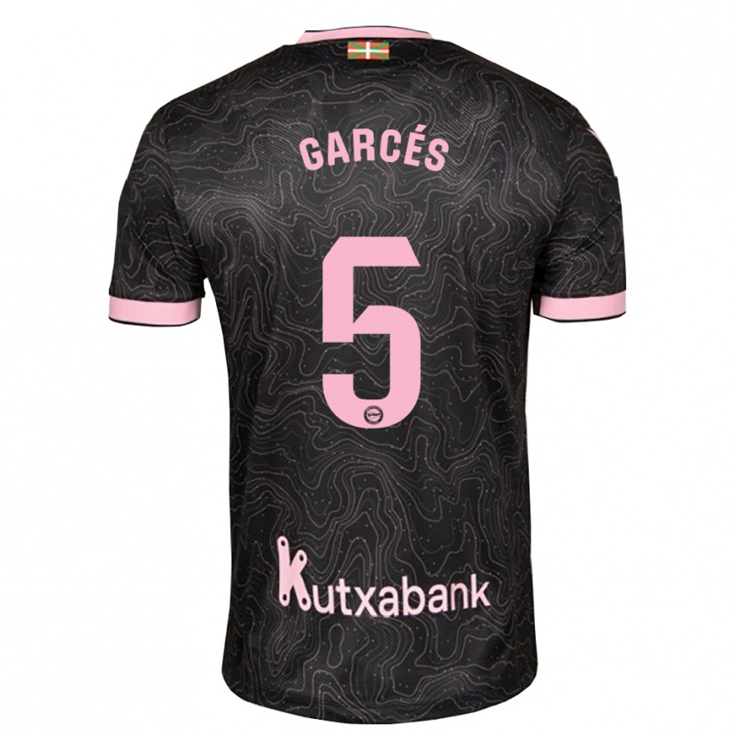 Danxen Kvinnor Facundo Garcés #5 Svart Rosa Bortatröja Matchtröjor 2026/27 Tröjor T-Tröja