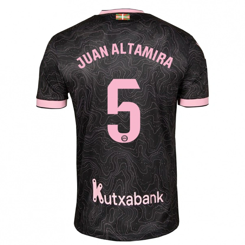 Danxen Kvinnor Ines Juan Altamira #5 Svart Rosa Bortatröja Matchtröjor 2026/27 Tröjor T-Tröja
