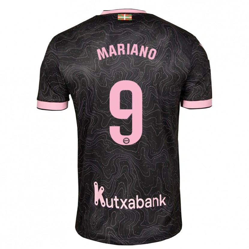 Danxen Kvinnor Mariano Díaz #9 Svart Rosa Bortatröja Matchtröjor 2026/27 Tröjor T-Tröja