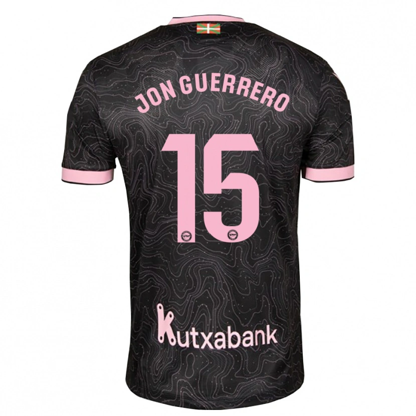 Danxen Kvinnor Julen Jon Guerrero #15 Svart Rosa Bortatröja Matchtröjor 2026/27 Tröjor T-Tröja