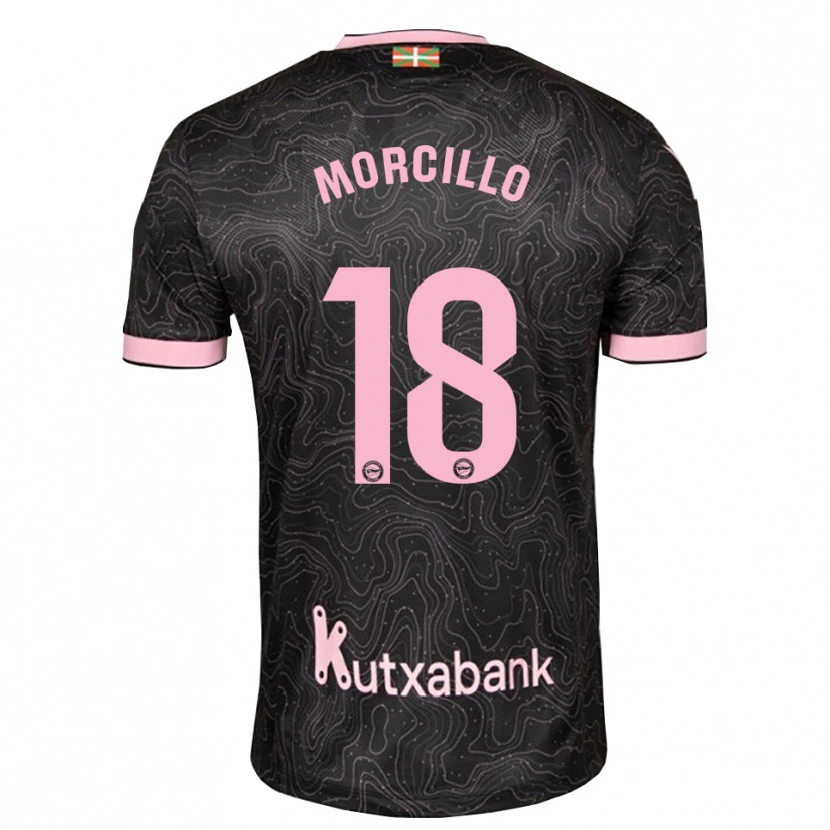 Danxen Kvinnor Diego Morcillo #18 Svart Rosa Bortatröja Matchtröjor 2026/27 Tröjor T-Tröja