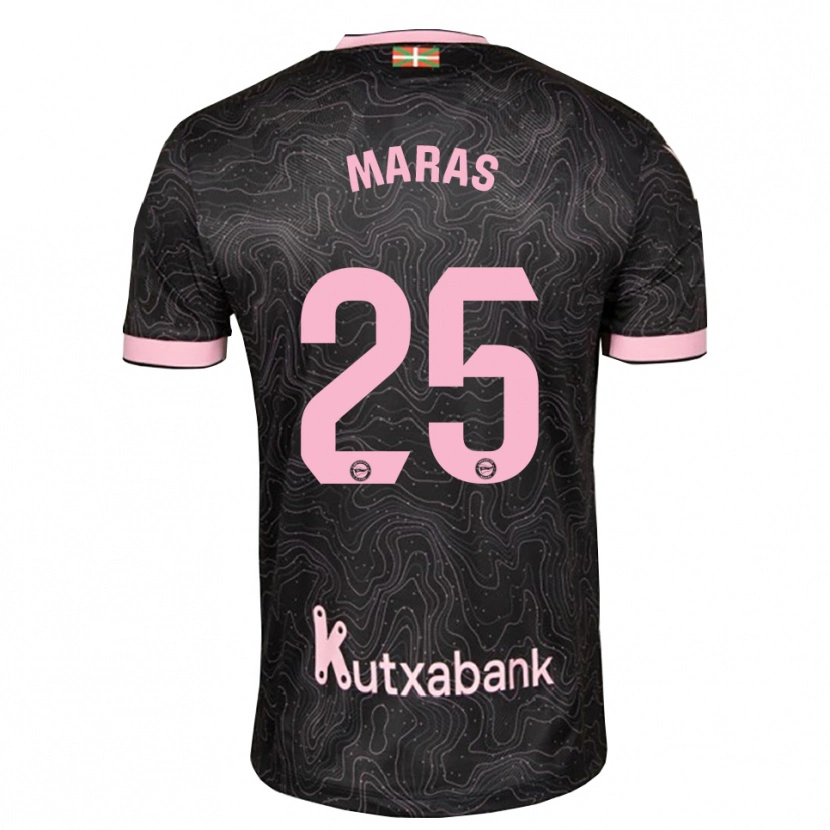 Danxen Kvinnor Nikola Maras #25 Svart Rosa Bortatröja Matchtröjor 2026/27 Tröjor T-Tröja