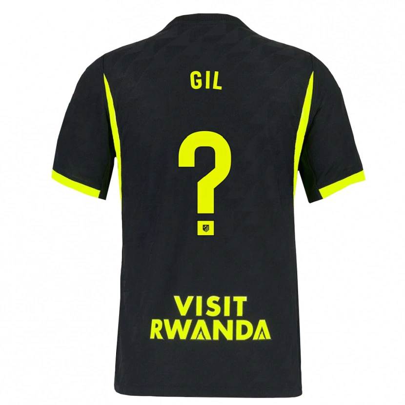 Danxen Kvinnor Luis Gil #0 Ljusgrön Svart Bortatröja Matchtröjor 2026/27 Tröjor T-Tröja