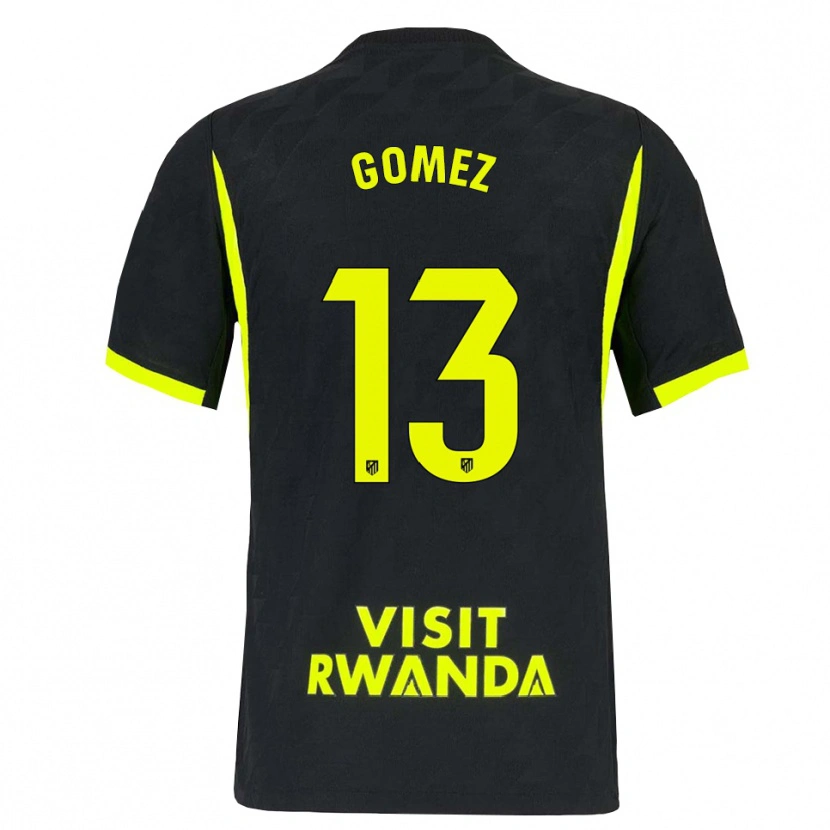 Danxen Kvinnor Christian Gomez #13 Ljusgrön Svart Bortatröja Matchtröjor 2026/27 Tröjor T-Tröja