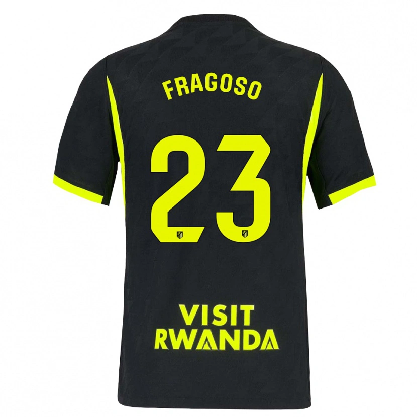 Danxen Kvinnor Gerard Fragoso #23 Ljusgrön Svart Bortatröja Matchtröjor 2026/27 Tröjor T-Tröja