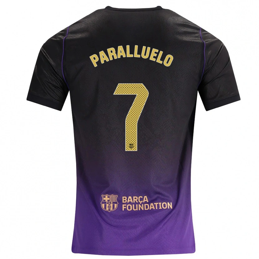 Danxen Kvinnor Salma Paralluelo #7 Lila Gul Svart Bortatröja Matchtröjor 2026/27 Tröjor T-Tröja