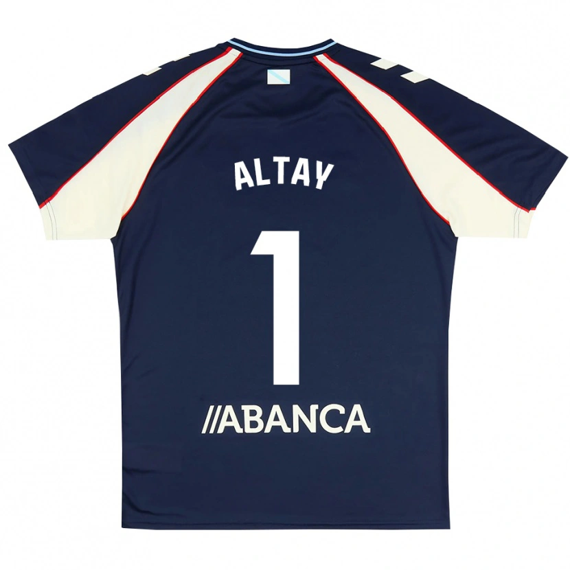Danxen Kvinnor Altay Bayındır #1 Kunglig Blå Röd Vit Bortatröja Matchtröjor 2026/27 Tröjor T-Tröja
