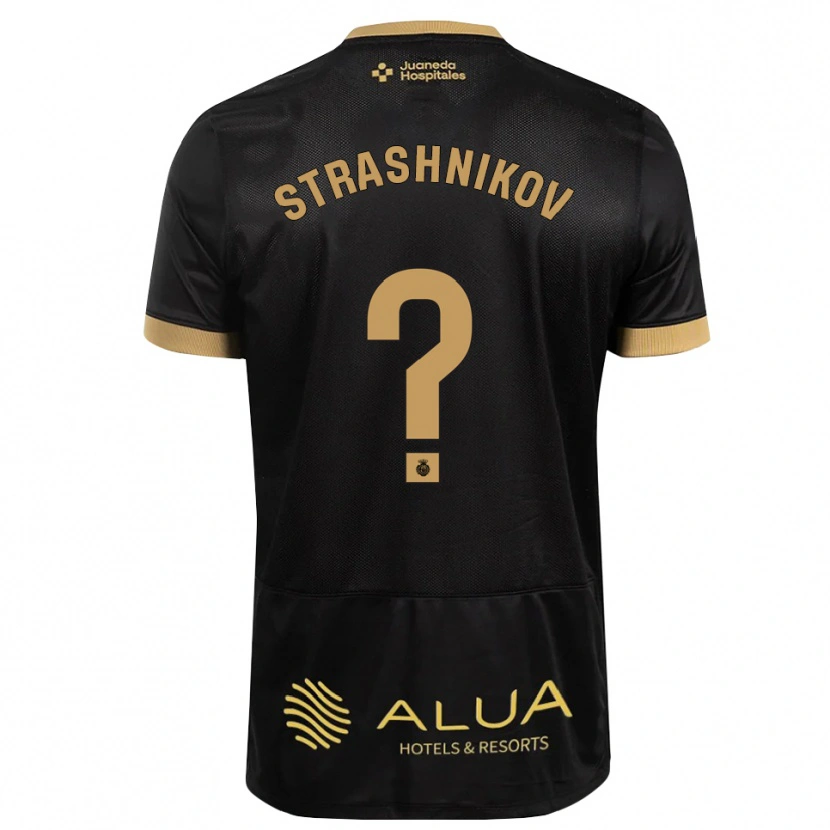 Danxen Kvinnor Nikolay Strashnikov #0 Svart Sandbrun Vild Trä Bortatröja Matchtröjor 2026/27 Tröjor T-Tröja