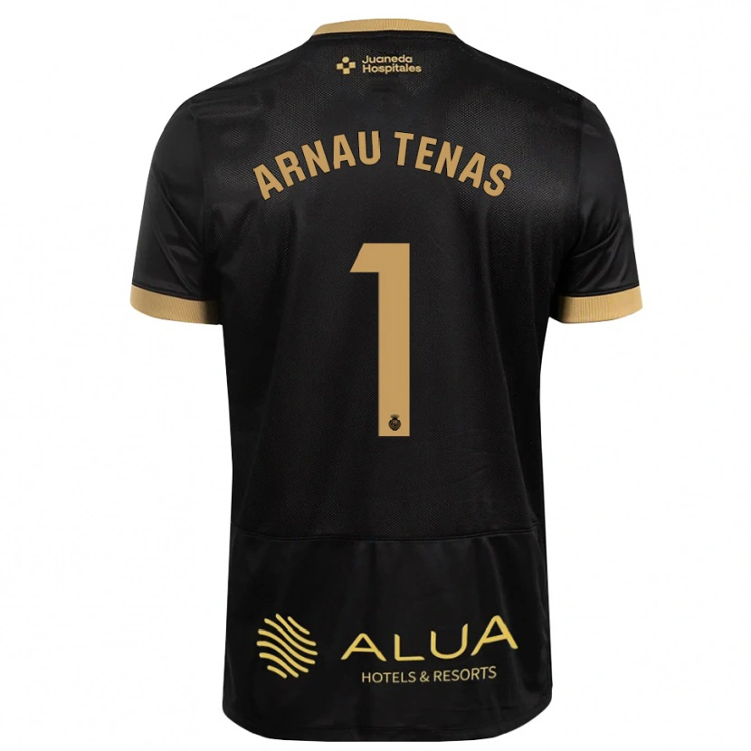 Danxen Kvinnor Arnau Tenas #1 Svart Sandbrun Vild Trä Bortatröja Matchtröjor 2026/27 Tröjor T-Tröja