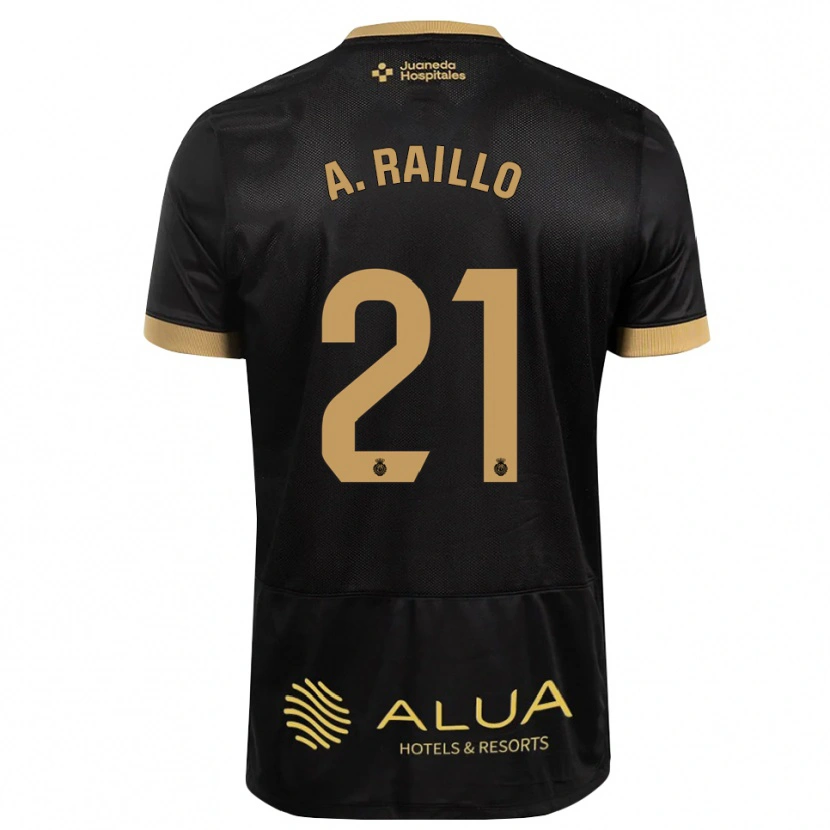 Danxen Kvinnor Antonio Raíllo #21 Svart Sandbrun Vild Trä Bortatröja Matchtröjor 2026/27 Tröjor T-Tröja