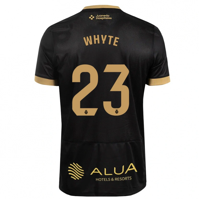 Danxen Kvinnor Michael Whyte #23 Svart Sandbrun Vild Trä Bortatröja Matchtröjor 2026/27 Tröjor T-Tröja