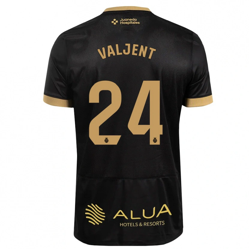 Danxen Kvinnor Martin Valjent #24 Svart Sandbrun Vild Trä Bortatröja Matchtröjor 2026/27 Tröjor T-Tröja