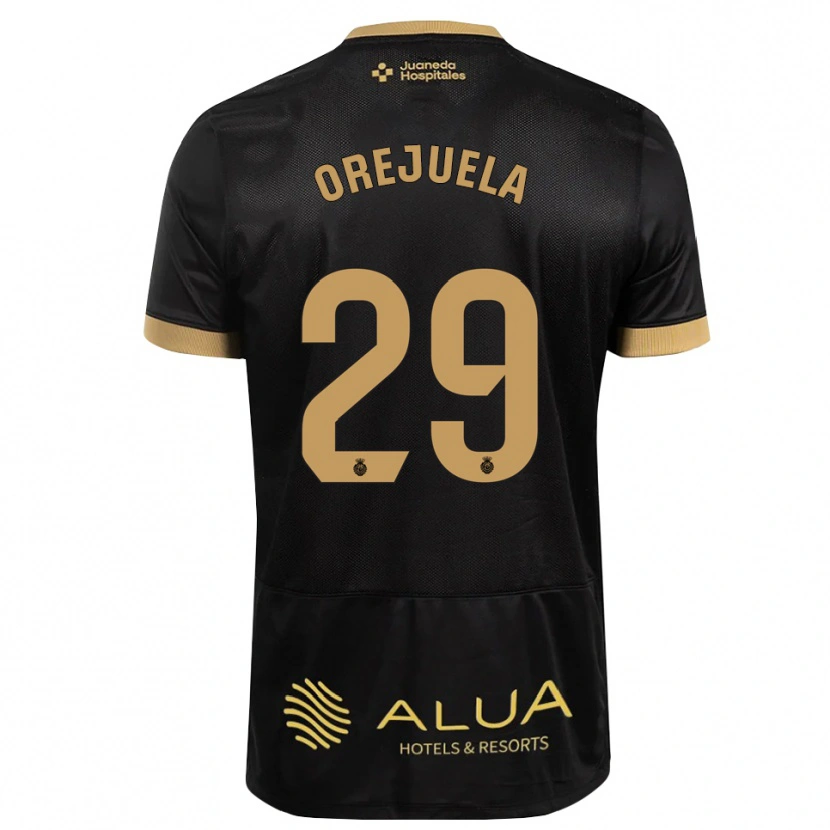 Danxen Kvinnor Luis Orejuela #29 Svart Sandbrun Vild Trä Bortatröja Matchtröjor 2026/27 Tröjor T-Tröja