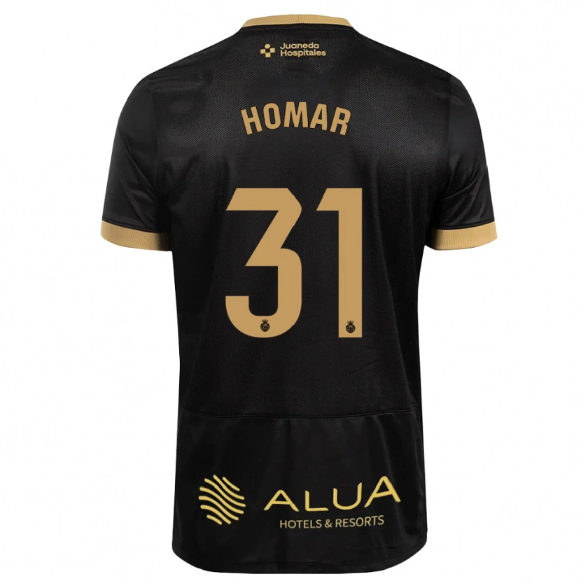 Danxen Kvinnor Gaspar Homar #31 Svart Sandbrun Vild Trä Bortatröja Matchtröjor 2026/27 Tröjor T-Tröja