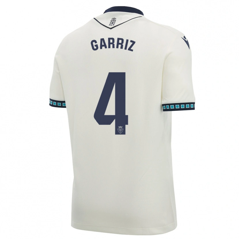 Danxen Kvinnor Ibaider Garriz #4 Vit Svart Ljus Himmelsblå Bortatröja Matchtröjor 2026/27 Tröjor T-Tröja
